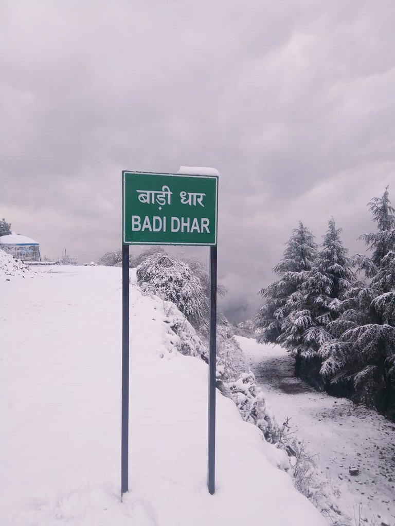 Hiking at Badidhar Hill